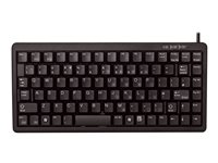 CHERRY Compact-Keyboard G84-4100 - Tastatur - PS/2, USB - Pan Nordic - sort G84-4100LCMPN-2