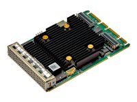 Broadcom MegaRAID 9562-16i - Styreenhed til lagring (RAID) - 16 Kanal - SATA 6Gb/s / SAS 12Gb/s / PCIe 4.0 (NVMe) - RAID RAID 0, 1, 5, 6, 10, 50, 60 - PCIe 4.0 x8 05-50137-00