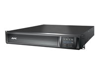 APC Smart-UPS X 1500 Rack/Tower LCD - UPS (rackversion) - AC 230 V - 1200 Watt - 1500 VA - Ethernet, RS-232, USB - output-stikforbindelser: 8 - 2U - sort - for P/N: AR106SH6, AR106V, AR106VI, AR109SH6, AR112SH6, AR3103, AR3103SP, AR3106, AR3106SP SMX1500RMI2UNC