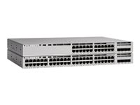 Cisco Catalyst 9200 - Forbedret VRF, Network Advantage - switch - L3 - smart - 24 x 10/100/1000 (PoE+) + 4 x 10 Gigabit SFP+ - monterbar på stativ - PoE+ C9200-24PB-A