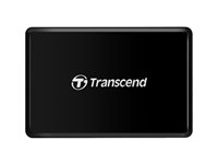Transcend RDF8K2 - Kortlæser (SDHC, SDHC UHS-I, SDXC, SDXC UHS-I, microSDHC, microSDHC UHS-I, microSDXC, microSDXC UHS-I, CF) - USB 3.1 Gen 1 TS-RDF8K2