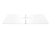 Compulocks Stability Base Plate for the BrandMe Stand - Komponenter til montering (bundplade) - for displaystander - hvid - skærmstørrelse: 21"-32" - standermonterbar LBPW