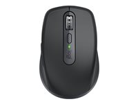 Logitech MX Anywhere 3S for Business - Mus - højrehåndet - optisk - 6 knapper - trådløs - Bluetooth - Logitech Logi Bolt USB-modtager - grafit 910-006958