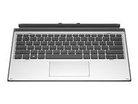 HP Premium - Tastatur - med ClickPad - bagbelyst - POGO pin - QWERTY - engelsk - for Elite x2 G8 55G42AA#ABB