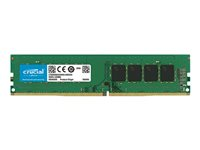 Crucial - DDR4 - modul - 16 GB - DIMM 288-PIN - 2400 MHz / PC4-19200 - CL17 - 1.2 V - ikke bufferet - ikke-ECC CT16G4DFD824AT