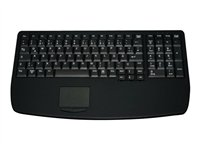 Active Key IndustrialKey AK-7410-G - Tastatur - PS/2 - USA - sort AK-7410-GP-B/US