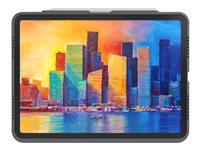 ZAGG Pro Keys - Tastatur og folio-kasse - bagbelyst - Bluetooth - Nordisk - sort/grå tastatur, sort/grå etui - for Apple 10.9-inch iPad Air (4. generation, 5. generation) 103407279