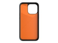Gear4 Denali Snap - Bagsidecover til mobiltelefon - MagSafe-kompatibilitet - D3O - sort - for Apple iPhone 13 Pro 702008216