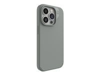 ZAGG Manhattan Snap - Bagsidecover til mobiltelefon - MagSafe-kompatibilitet - silicone - salvie - for Apple iPhone 15 Pro 702312690