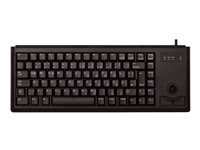 CHERRY Compact-Keyboard G84-4400 - Tastatur - USB - Pan Nordic - sort G84-4400LUBPN-2