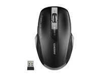CHERRY MW 2310 2.0 - Mus - højre- og venstrehåndet - optisk - 6 knapper - trådløs - RF, 2.4 GHz - trådløs modtager (USB) - sort JW-T0320
