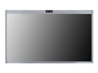 LG One:Quick Works 55CT5WJ-B - 55" Diagonal klasse LED-bagbelyst LCD paneldisplay - konference - med indbygget PC, berøringsskærm, 4K-kamera og mikrofon - 4K UHD (2160p) 3840 x 2160 - sølv 55CT5WJ-B