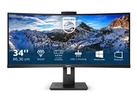 Philips P-line 346P1CRH - LED-skærm - kurvet - 34" - HDR 346P1CRH/00