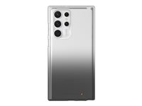 Gear4 Milan - Bagsidecover til mobiltelefon - Tritan Renew, D3O Crystalex - sort - for Samsung Galaxy S22 Ultra 702009138