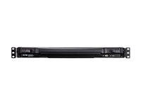 Eaton NetDirector - KVM-konsol med KVM switch - 16 porte - 19" - rackversion - 1920 x 1080 Full HD (1080p) @ 60 Hz - sort - 1U B064C-16-1X1-IP