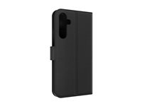 iFrogz Defence - Beskyttende kasse flipomslag til mobiltelefon - læder - sort - for Samsung Galaxy A54 302011196