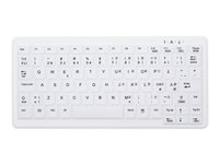 Active Key MedicalKey AK-C4110 - Tastatur - trådløs - 2.4 GHz - Nordisk - hvid AK-C4110F-FU1-W/NOR