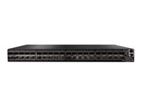 NVIDIA Quantum QM8700 - Switch - smart - 40 x HDR InfiniBand QSFP56 - front til ryg-luftstrøm - monterbar på stativ 920-9B110-00RH-0M0