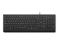 Lenovo Essential - Tastatur - USB - QWERTY - svensk/finsk - sort - brun kasse 4Y41R64666