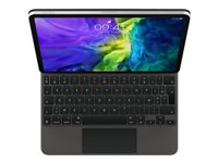 Apple Magic Keyboard - Tastatur og folio-kasse - med trackpad - bagbelyst - Apple Smart connector - QWERTY - norsk - for 10.9-inch iPad Air (4th and 5th generation); 11-inch iPad Pro (1st generation, 2nd generation, 3rd generation and 4th generation) MXQT2H/A