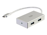 C2G USB-C Hub with 4 USB-A Ports - Hub - 4 x USB 3.1 - desktop 89153