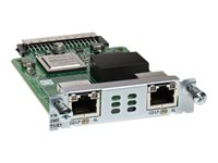 Cisco Third-Generation 2-Port G.703 Multiflex Trunk Voice/WAN Interface Card - Ekspansionsmodul - EHWIC - 2 porte - T-1/E-1 - for Cisco 1921, 1921 4-pair, 1921 ADSL2+, 1921 T1, 1941, 2901, 2911, 2921, 2951, 3925, 3945 VWIC3-2MFT-G703=