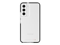 Gear4 Santa Cruz - Bagsidecover til mobiltelefon - D3O, genbrugt plastik - sort - for Samsung Galaxy S22 702009143