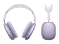 Apple AirPods Max - 2. generation - hovedtelefoner med mik. - fuld størrelse - Bluetooth - trådløs - aktiv støjfjerning - lilla MWW83DN/A