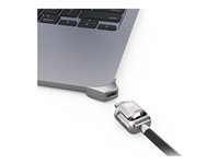 Compulocks Ledge Lock Adapter for MacBook Air 15" M2 with Keyed Cable Lock - sikkerhedspakke for system - key lock MBALDG05KL