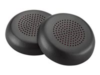 Poly - Ørepude for trådløst headset - kunstlæder - for Poly Savi 7210, 7220 Duo 85Q53AA