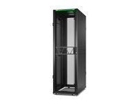 APC NetShelter SX Gen 2 - Rack kabinet - 1991 H x 600W x 1070D mm, med Sides - gulvstående - sort - 42U - 19" - TAA-kompatibel AR3100B2