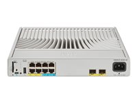 Cisco Catalyst 9200CX - Network Essentials - switch - kompakt - L3 - Administreret - 4 x 10/100/1000 (UPOE) + 4 x 100/1000/2.5/5/10G (UPOE) + 2 x 10 Gigabit SFP+ (uplink) - monterbar på stativ - UPOE (240 W) C9200CX-8UXG-2X-E