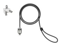 Compulocks T-bar Security Keyed Alike Cable Lock - Sikkerhedskabelslås - sort CL15KA