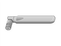 Cisco Multiband Swivel-Mount Dipole Antenna - Antenne - omni-directional - for Cisco 1811, 1812, 1841 AIR-ANTM2050D-R=