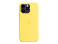 Apple - Bagsidecover til mobiltelefon - MagSafe-kompatibilitet - silicone - kanarie gul - for iPhone 14 Pro Max MQUL3ZM/A