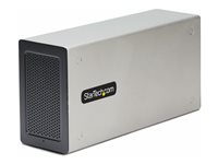 StarTech.com Thunderbolt 3 PCIe Expansion Chassis, Enclosure Box W/Dual PCI-E Slots, External PCIe Slots for Laptops/Desktops/All-In-Ones, 8K/4K Output Via TB3/DP 1.4 Ports - For PCI Express Cards (2TBT3-PCIE-ENCLOSURE) - Busudvidelse til system - DP - 120 Watt - TAA-kompatibel 2TBT3-PCIE-ENCLOSURE