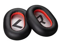 Poly - Ørepude for Bluetooth-headset - kunstlæder - sort (pakke med 2) 85Q42AA