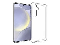 Insmat Crystal - Bagsidecover til mobiltelefon - termoplastisk polyuretan (TPU) - klar - for Samsung Galaxy S24+ 650-1200