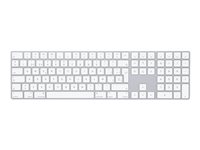 Apple Magic Keyboard with Numeric Keypad - Tastatur - Bluetooth - spansk - sølv MQ052Y/A