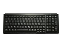 Active Key AK-7000 - Tastatur - PS/2 - USA - sort AK-7000-P-B/US
