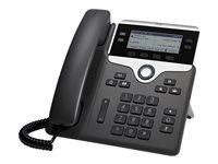 Cisco IP Phone 7841 - With Multiplatform Phone Firmware - VoIP-telefon - SIP - 4 linier - TAA-kompatibel CP-7841-3PCC-K9=