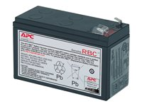 APC - UPS-batteri - Blysyre - 7 Ah - sort - for P/N: CP24U12NA3-F4, CP24U12NA3-F5, CP27U13AZ3-F, CP27U13NA3-G, CP27U13NA3-S, CP27U13SC3-F RBC40