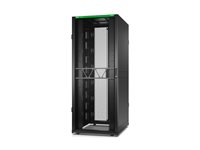APC NetShelter SX Gen 2 - Rack kabinet - 1991 H x 800W x 1070D mm, med Sides - gulvstående - sort - 42U - 19" - TAA-kompatibel AR3180B2