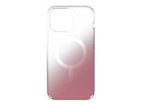 Gear4 Milan Snap - Bagsidecover til mobiltelefon - med MagSafe - MagSafe-kompatibilitet - D3O Crystalex - rose - for Apple iPhone 13 Pro Max 702008222