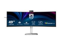 Philips 49B2U6903CH - 6000 Series - LED-skærm - kurvet - 49" - HDR 49B2U6903CH/00