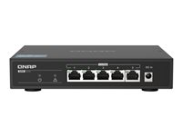 QNAP QSW-1105-5T - Switch - ikke administreret - 5 x 10/100/1000/2.5G - desktop QSW-1105-5T