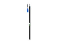 APC EasyPDU EPDU2216M - Strømfordelingsenhed (rackversion) - med måler - AC 400 V - 11 kW - 11040 VA - tre faser - Ethernet 10/100/1000, serial, USB - input: IEC 60309 3P+N+E - output-stikforbindelser: 24 (21 x IEC 60320 C13, 3 x IEC 60320 C19) - 0U - 2 m ledning - sort EPDU2216M