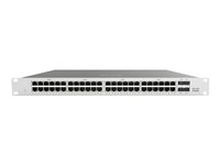 Cisco Meraki Cloud Managed MS120-48 - Switch - Administreret - 48 x 10/100/1000 + 4 x Gigabit SFP - monterbar på stativ, desktop MS120-48-HW
