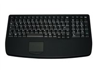 Active Key IndustrialKey AK-7410 - Tastatur - USB - US International - sort AK-7410-GU-B/US