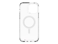 Gear4 Crystal Palace Snap - Bagsidecover til mobiltelefon - MagSafe-kompatibilitet - D3O Crystalex - klar - for Apple iPhone 13 Pro Max 702008201
